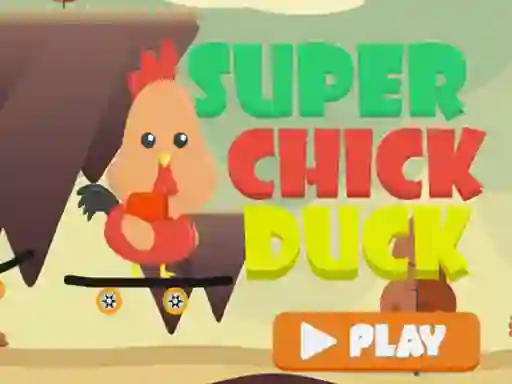 Spil Super Chick Duck online
