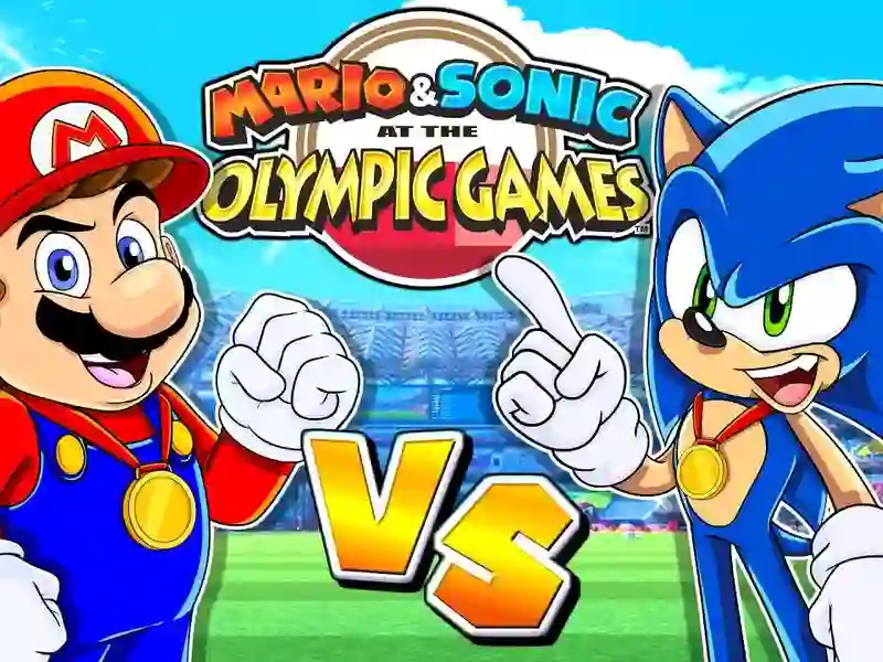 Spil Super Mario and Sonic online
