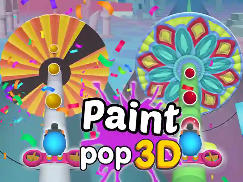 Spil Paint Pop 3D online