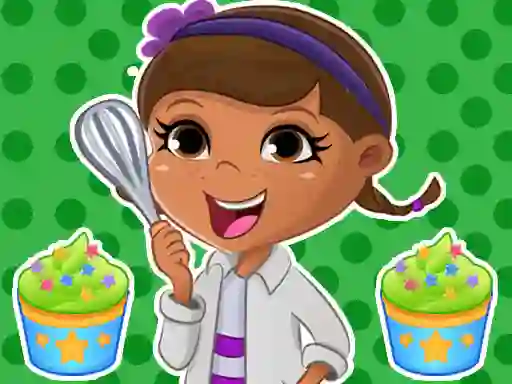 Spil Dottie Doc Mcstuffins Cupcake Maker online
