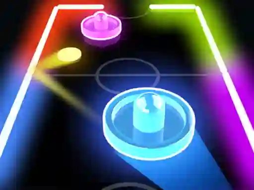Spil Glow Hockey HD online