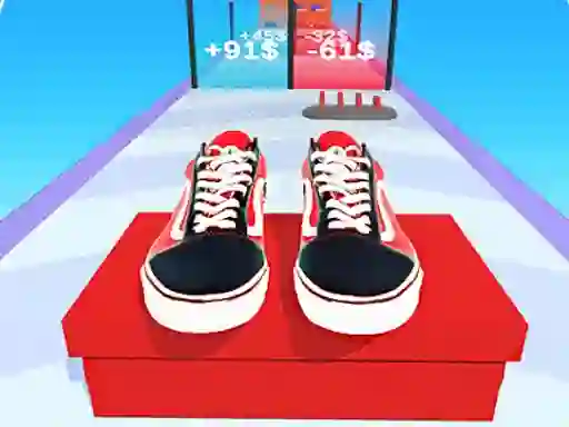 Spil Shoes Evolution Race 3D online