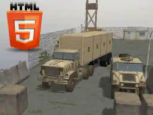 Spil Army Vehicle Transporting online