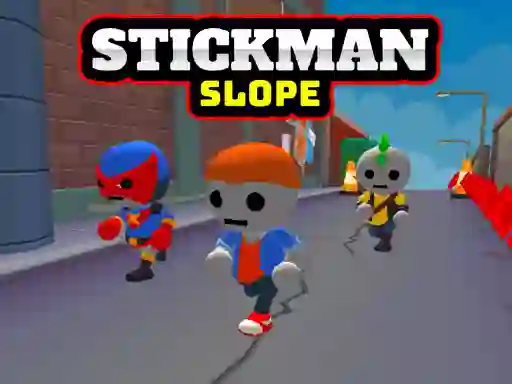 Spil Stickman Slope online