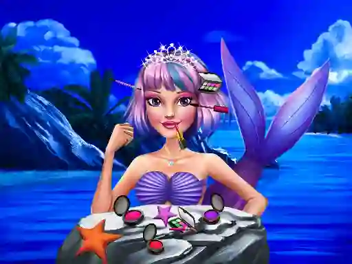 Spil Mermaid Princess New Makeup online