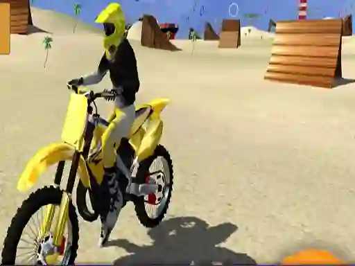 Spil Motor Cycle Beach Stunt online