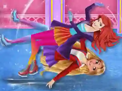 Spil Winter Ice Skating online