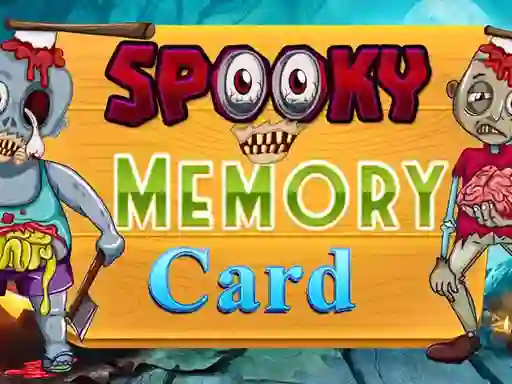Spil Spooky Memory Card online