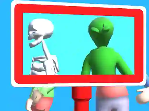 Spil Find Alien 3d online