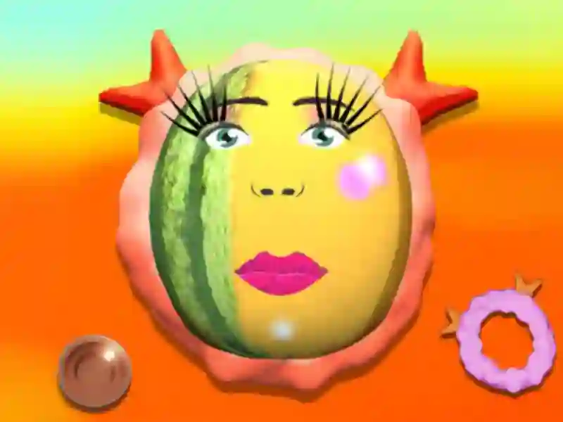 Spil Makeup Fruits online