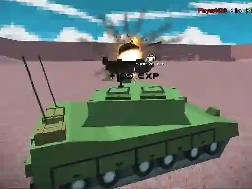 Spil Helicopter and Tank Battle Desert Storm Multiplayer online