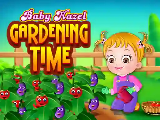 Spil Baby Hazel Gardening Time online