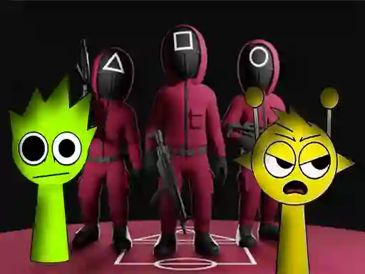 Spil Squid Game Sprunki FNF Battle online