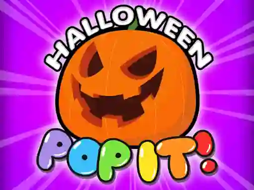 Spil Halloween Pop It online