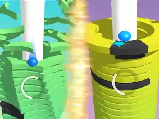 Spil Stack Ball Helix online
