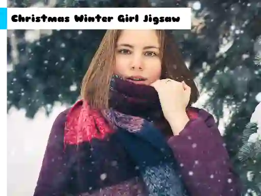 Spil Christmas Winter Girl Jigsaw online