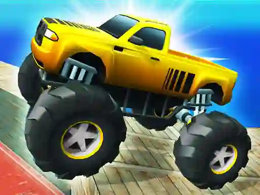 Spil Monster Truck Port Stunt online