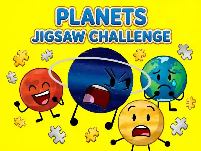 Spil Planets Jigsaw Challenge online