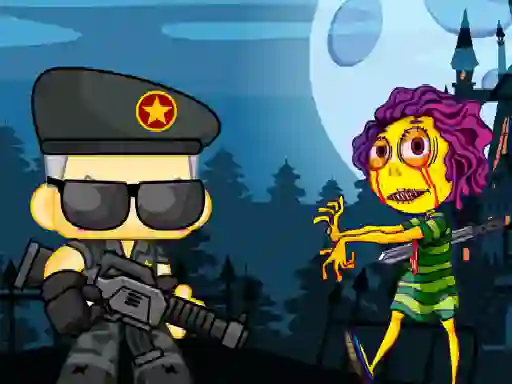 Spil Zombie Shooter 2d online