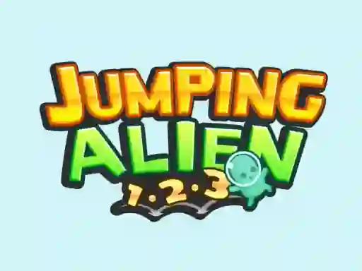 Spil Jumping Alien 1.2.3 online