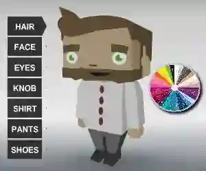 Spil Coloring Bloxy Boy online