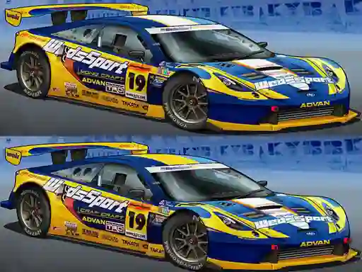 Spil Spot Differences: Race Car online
