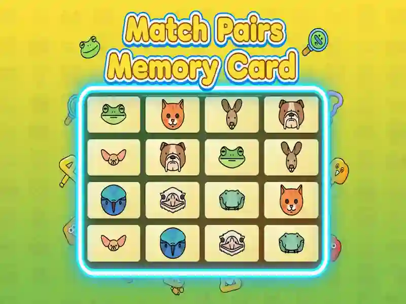 Spil Match Pairs Memory Card online