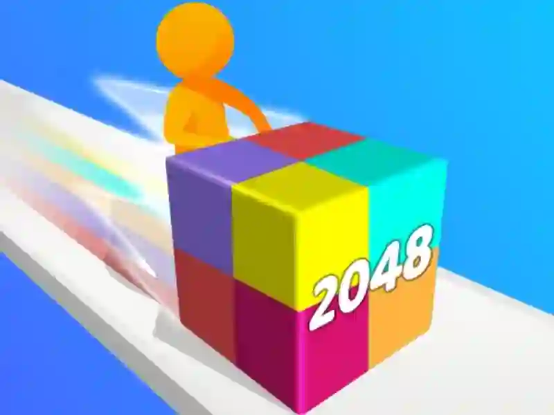 Spil Geometry Stack 2048 Run online