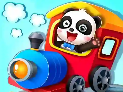 Spil Baby Panda Train Driver online