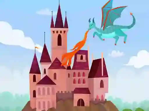 Spil Little Baby Dragons Memory online