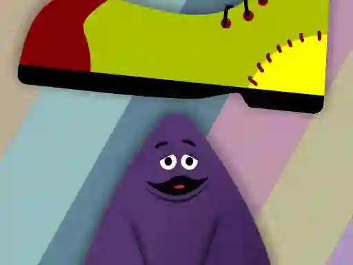 Spil Grimace vs giant clown shoes online