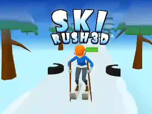 Spil Ski Rush 3d online