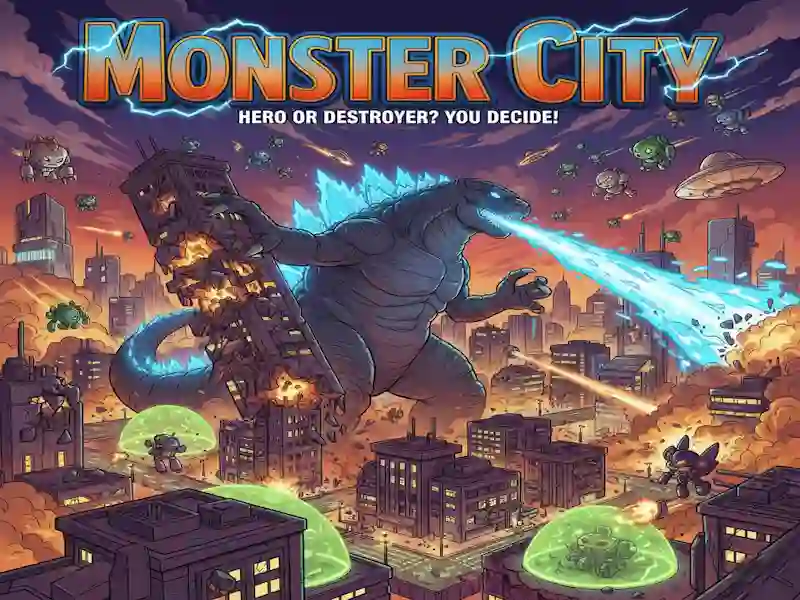 Spil Monster City online