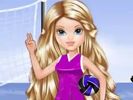 Spil Barbie Volleyball Dress online