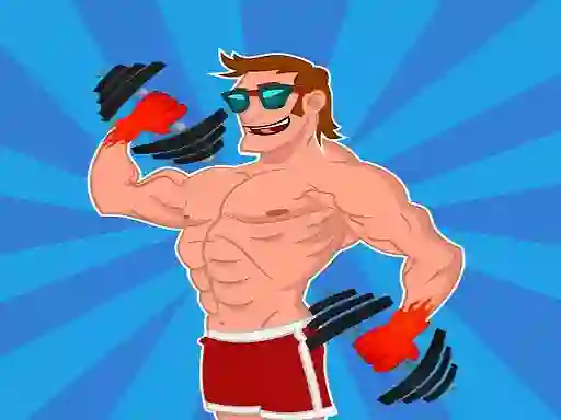 Spil Muscle race games body run 3d online