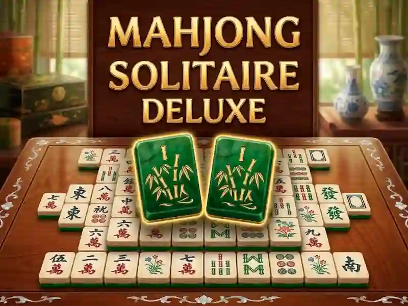 Spil Mahjong Solitaire Deluxe online