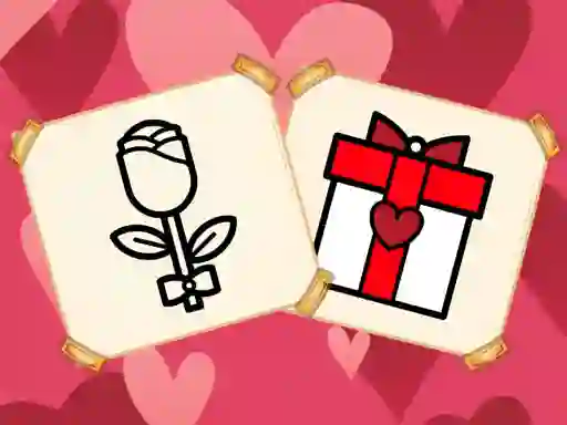 Spil Valentine Present Coloring online