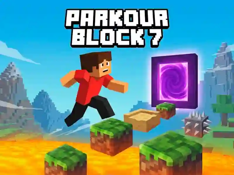 Spil Parkour Block 7 online