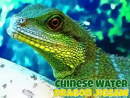 Spil Chinese Water Dragon Jigsaw online