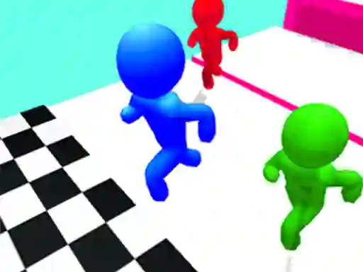 Spil Stickman Race 3d online