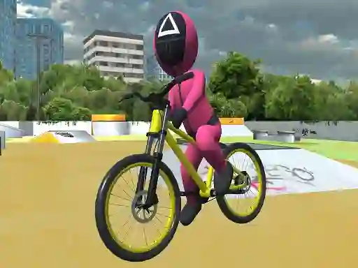 Spil Squid Gamer BMX Freestyle online
