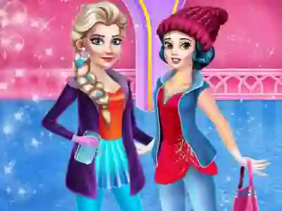 Spil Princess Winter Activities online