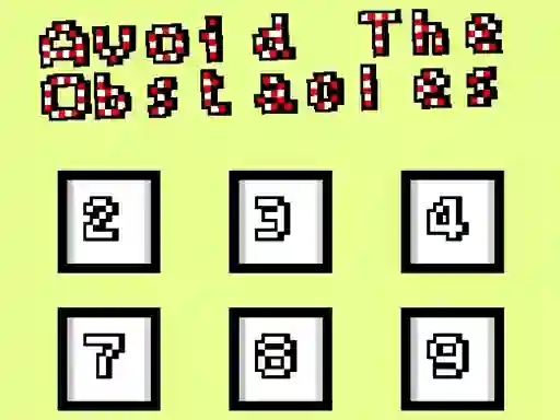 Spil Avoid the obstacles online