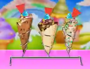 Spil Homemade Ice Cream Cooking online