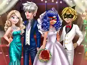 Spil Ladybug Wedding Royal Guests online