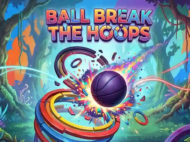Spil Ball Break The Hoops online