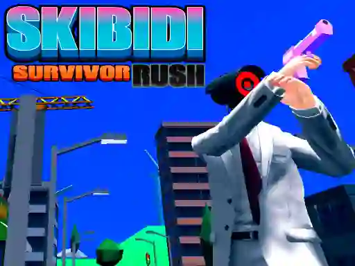 Spil Skibidi Survivor Rush online
