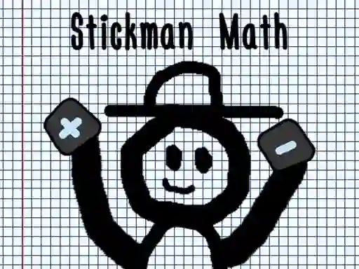 Spil Stickman Math online
