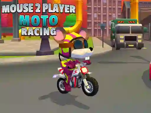 Spil Mouse 2 Player Moto Racing online