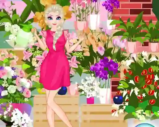 Spil Ice Queen Flowers Festival online